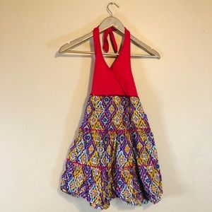 Basic Editions Girls Floral Dress. Size 7/8